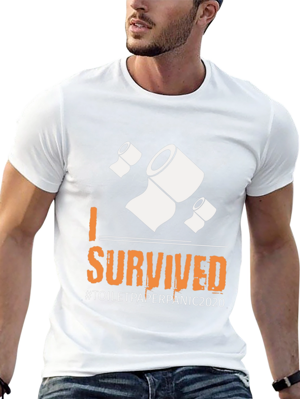 I Survived Toilet Paper Panic 2020 T-Shirt