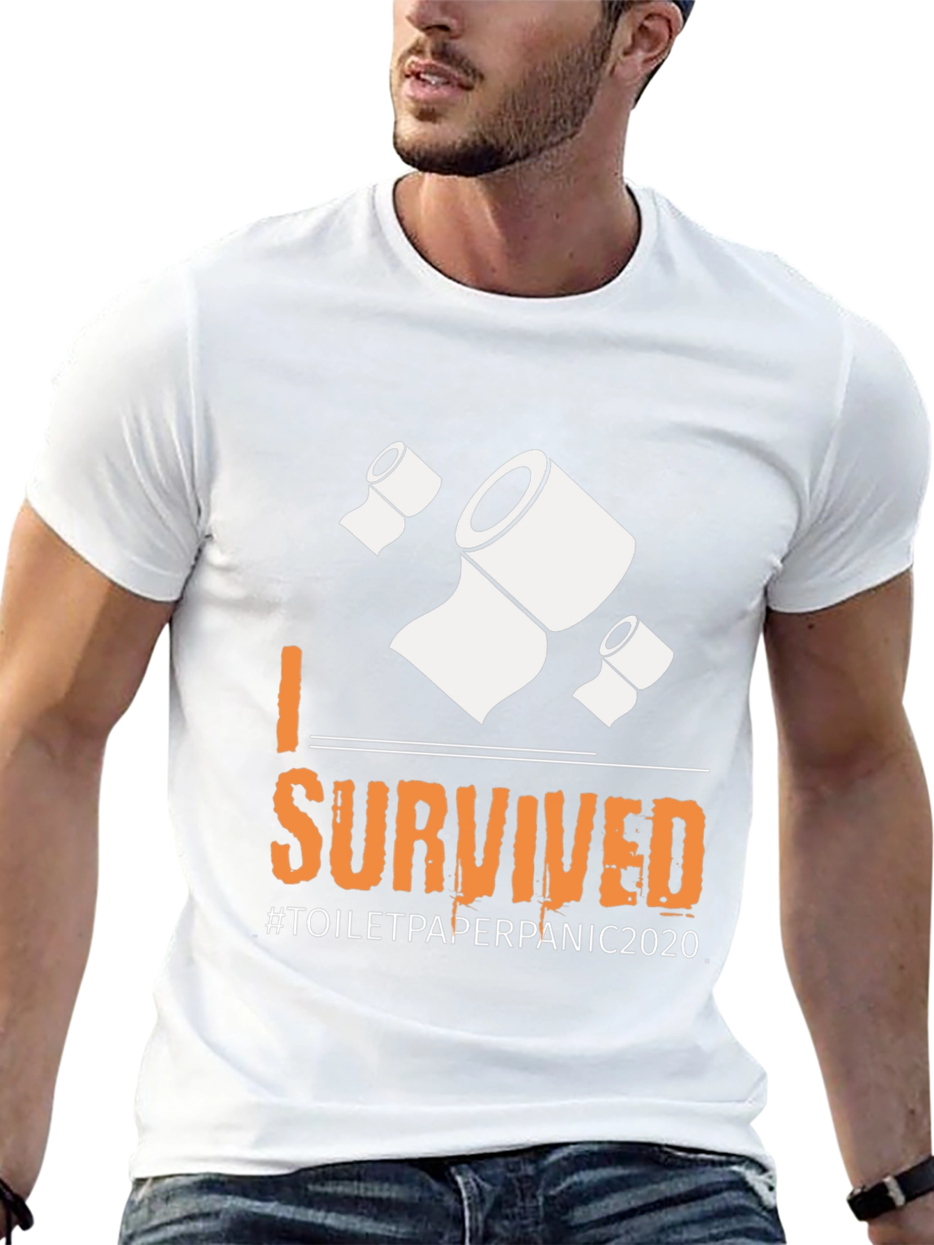 I Survived Toilet Paper Panic 2020 T-Shirt