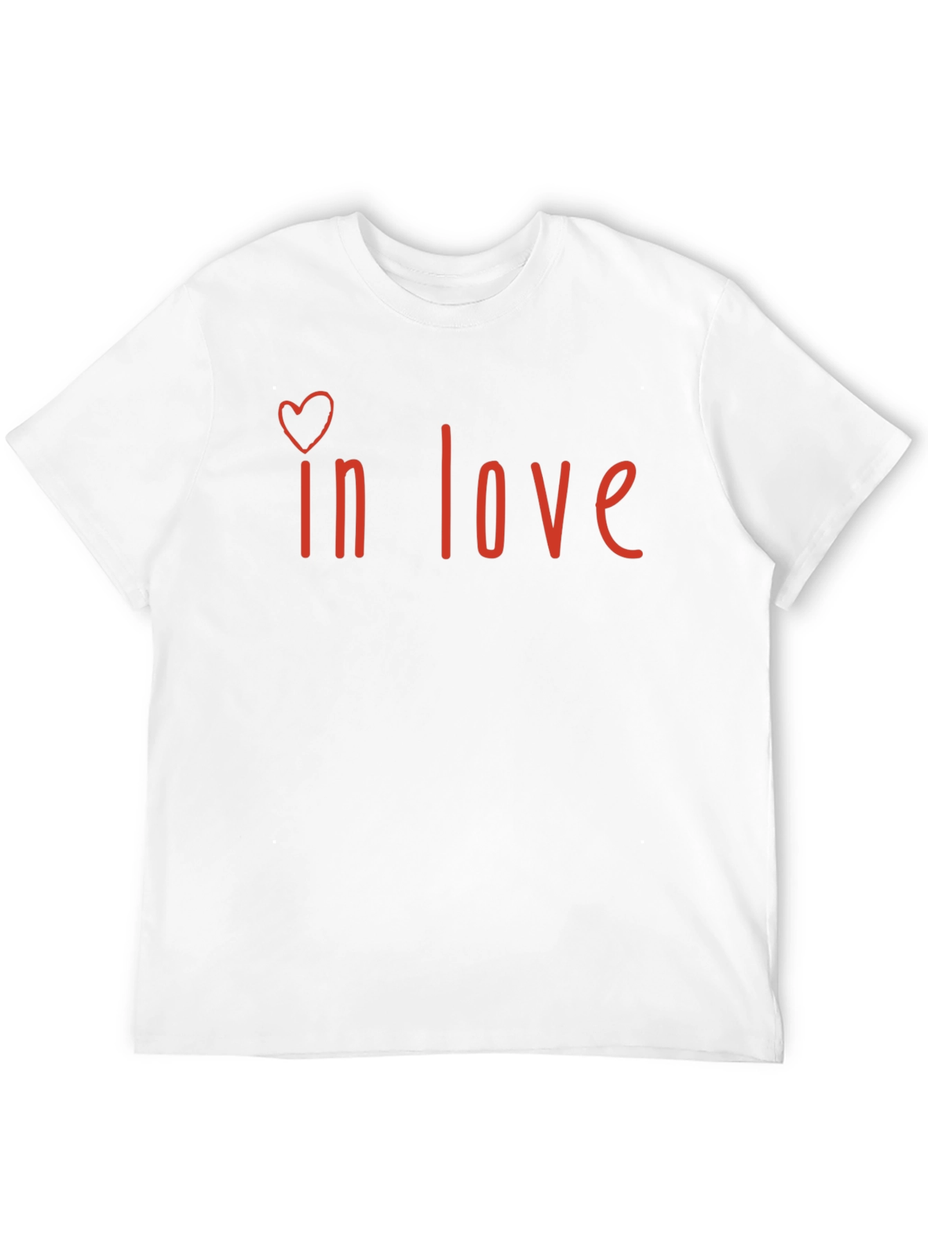 In Love T-Shirt - Heart Graphic Tee