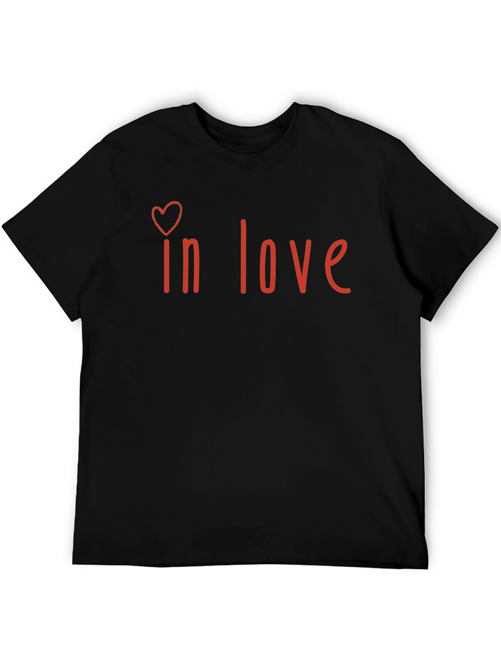 In Love T-Shirt - Heart Graphic Tee