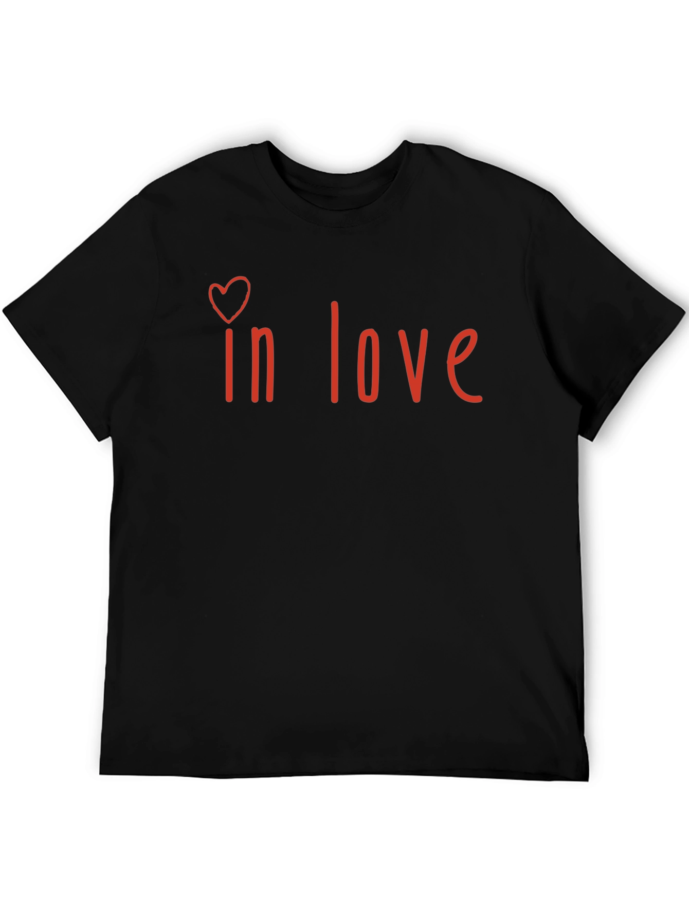 In Love T-Shirt - Heart Graphic Tee