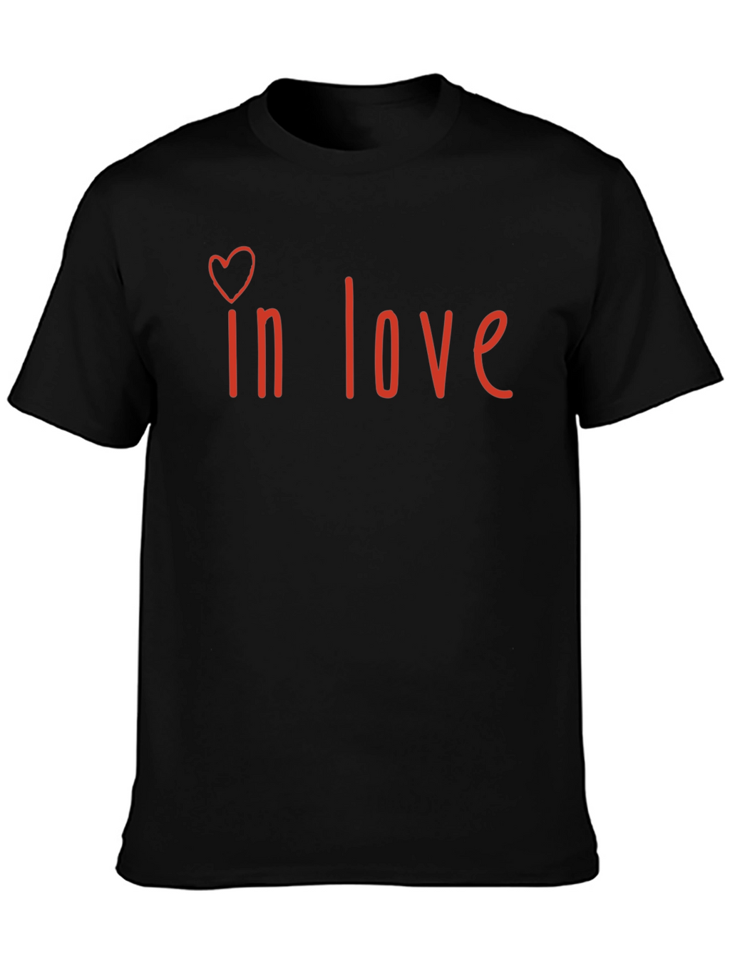 In Love T-Shirt - Heart Graphic Tee