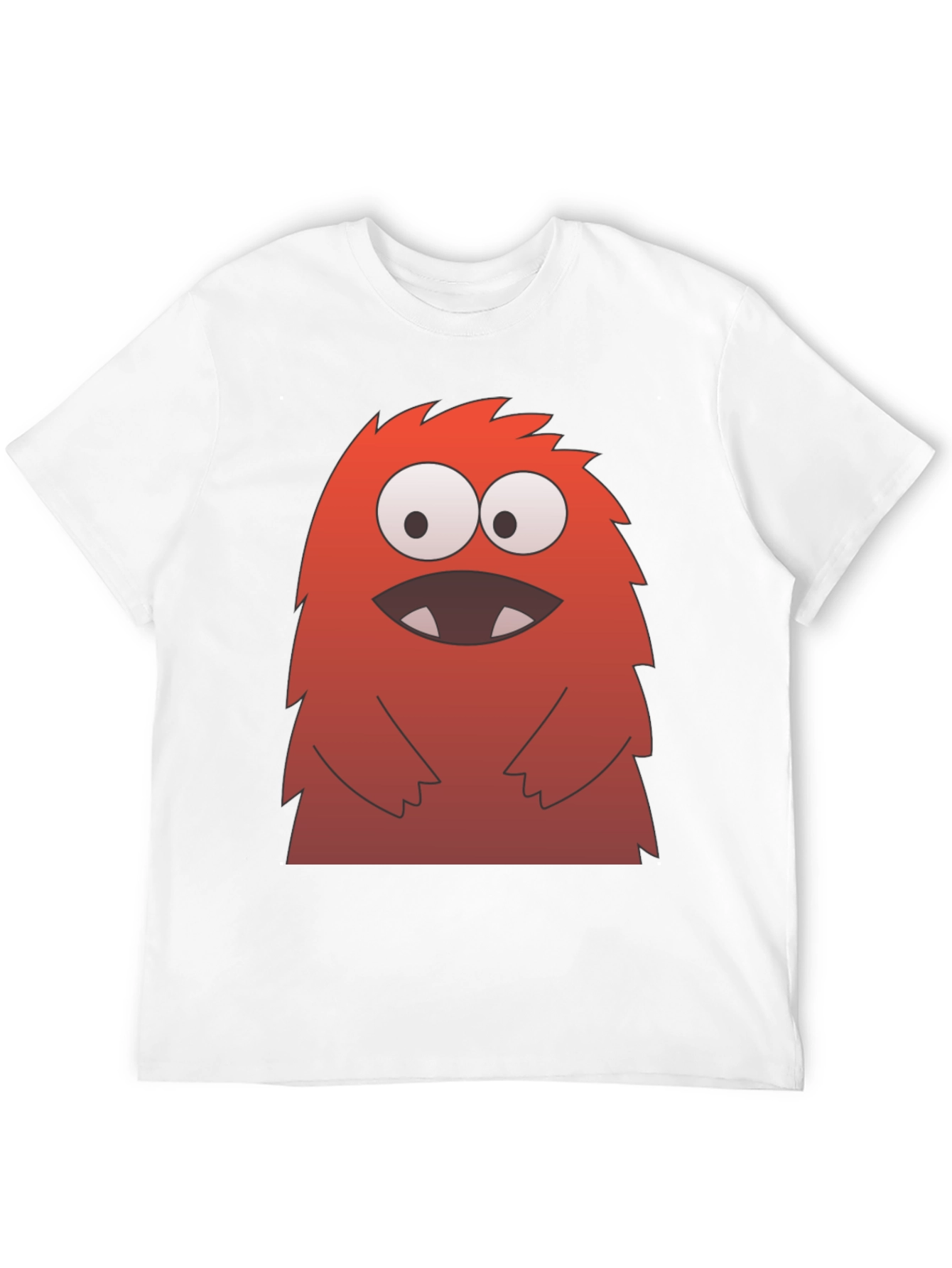 Monster Graphic Tee - Fun & Quirky Black T-Shirt