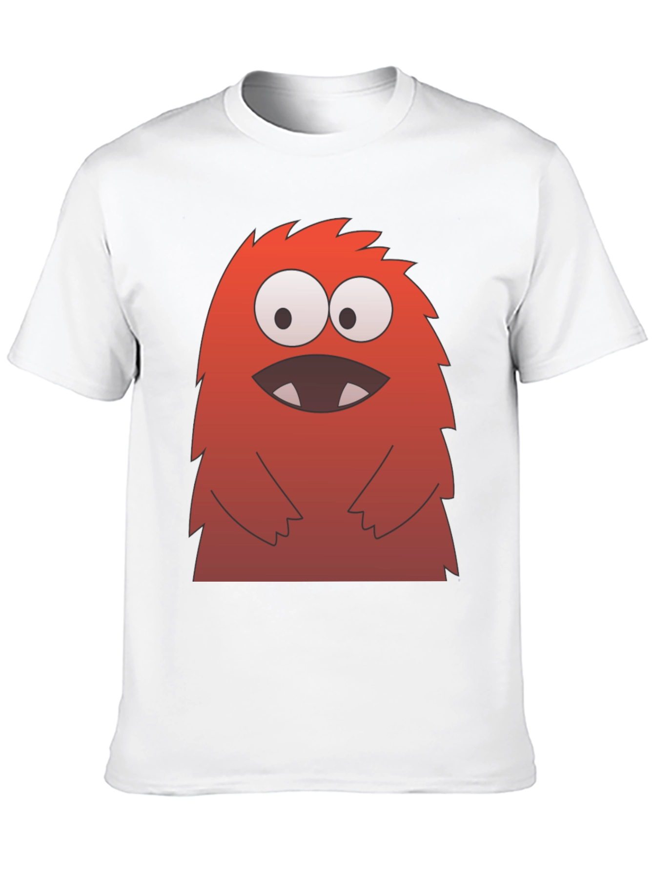 Monster Graphic Tee - Fun & Quirky Black T-Shirt