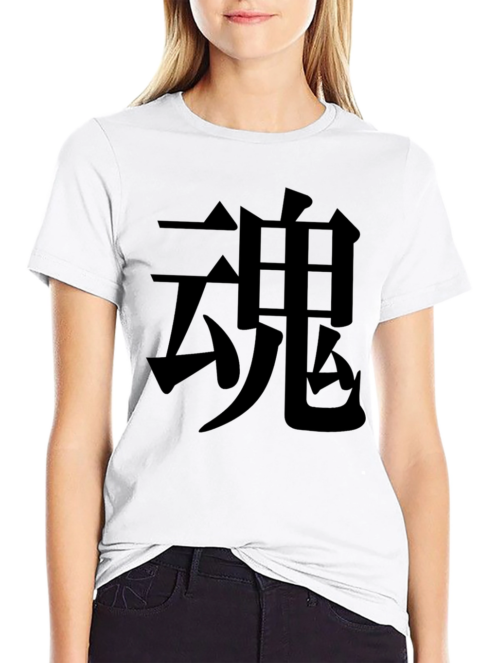 Kanji Graphic Tee - Japanese Symbol T-Shirt