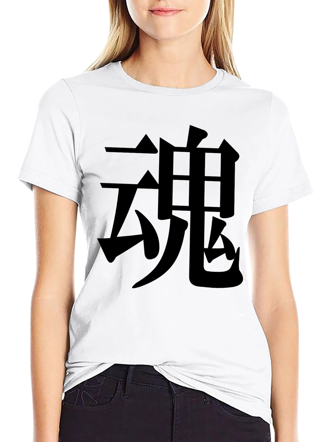 Kanji Graphic Tee - Japanese Symbol T-Shirt