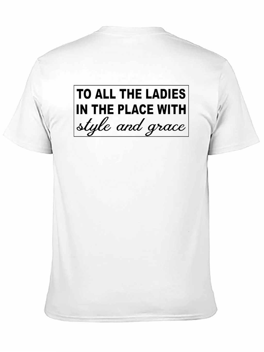 Stylish Black T-Shirt: Ladies with Style and Grace