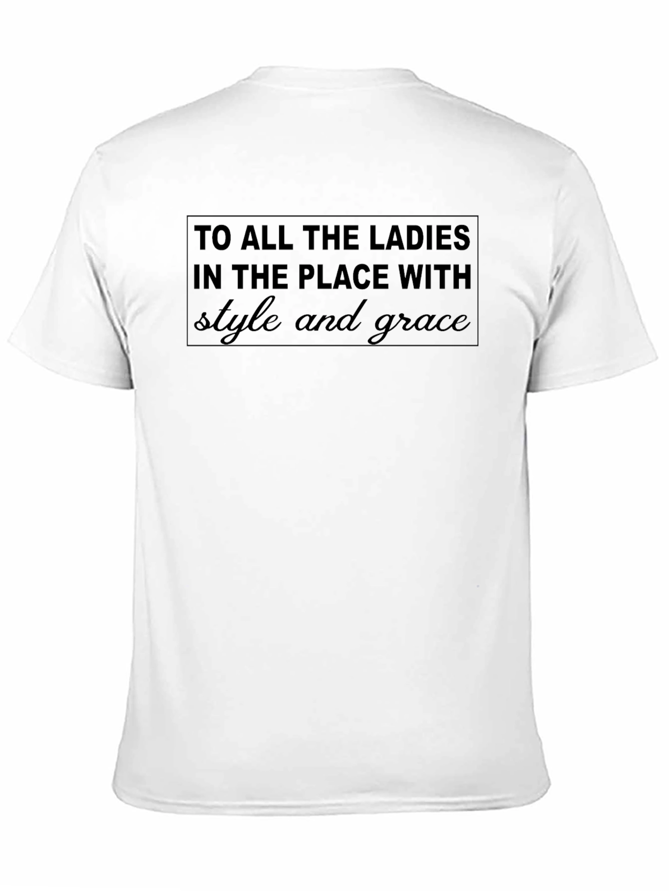 Stylish Black T-Shirt: Ladies with Style and Grace