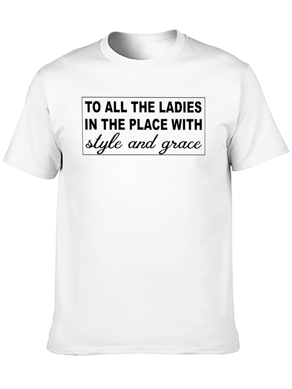 Stylish Black T-Shirt: Ladies with Style and Grace