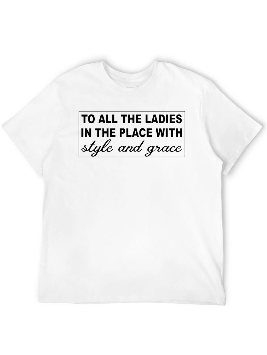 Stylish Black T-Shirt: Ladies with Style and Grace