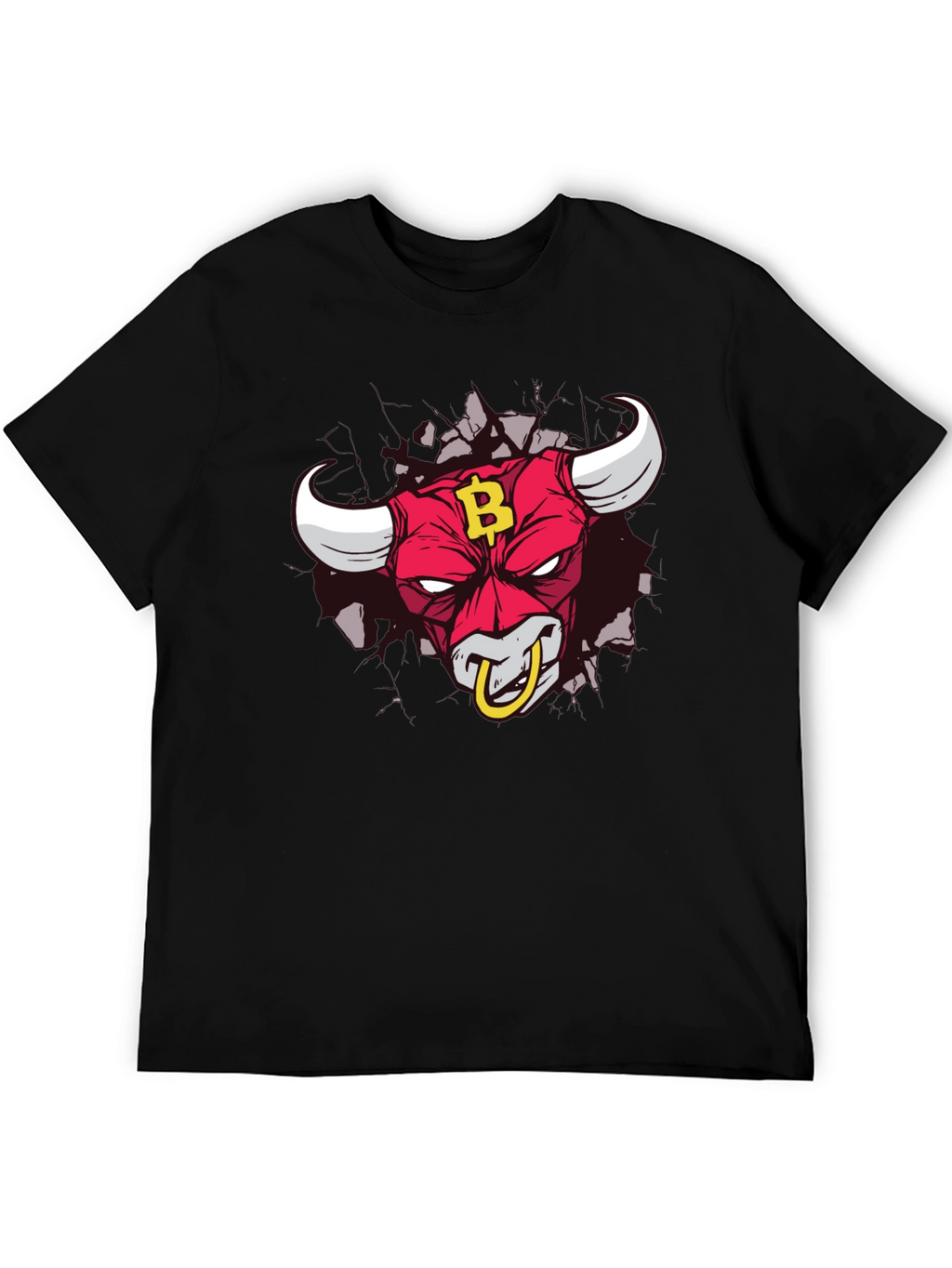 Bitcoin Bull T-Shirt - Crypto HODL Apparel