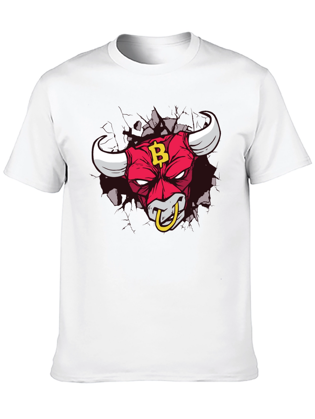 Bitcoin Bull T-Shirt - Crypto HODL Apparel