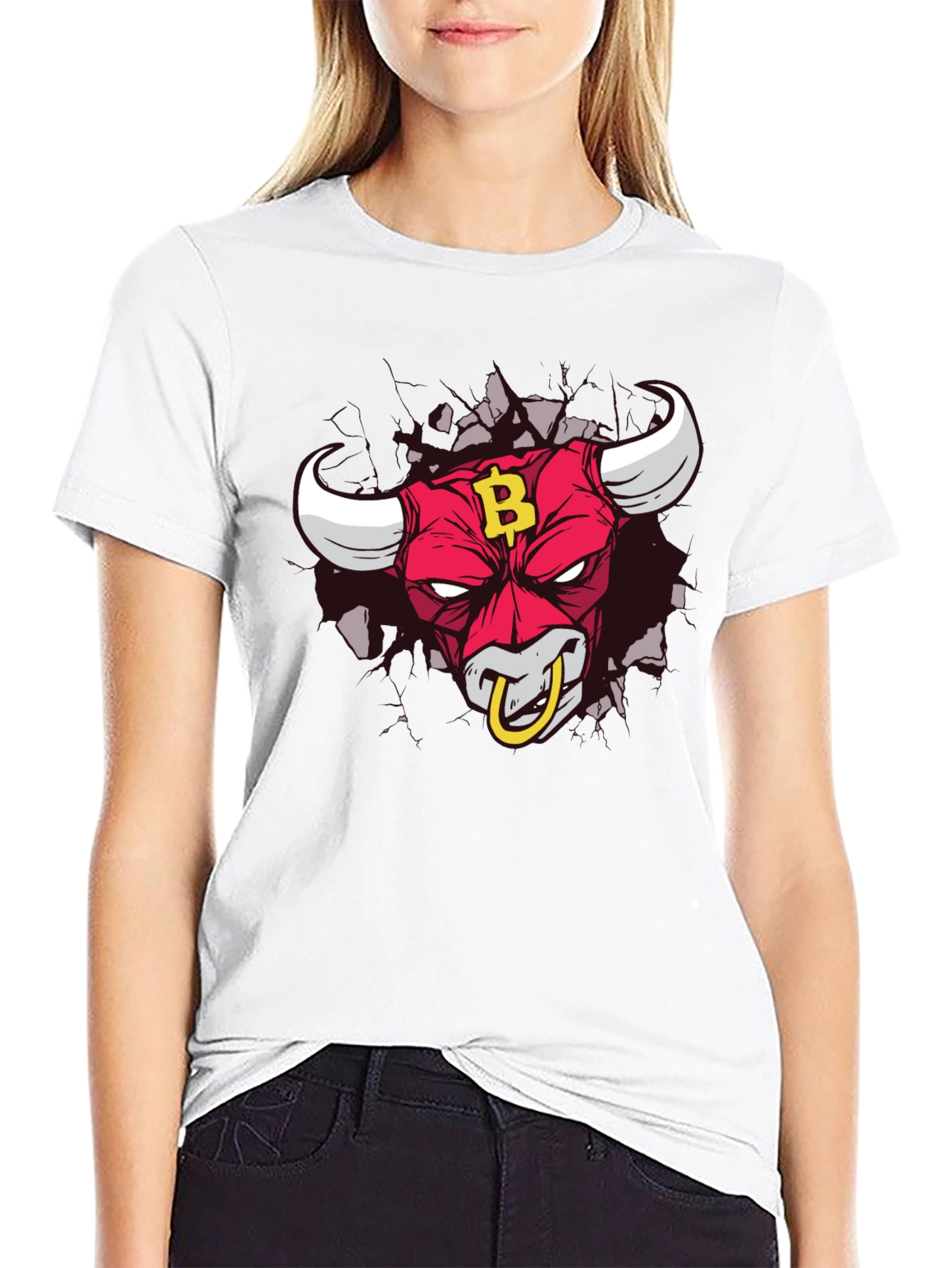 Bitcoin Bull T-Shirt - Crypto HODL Apparel