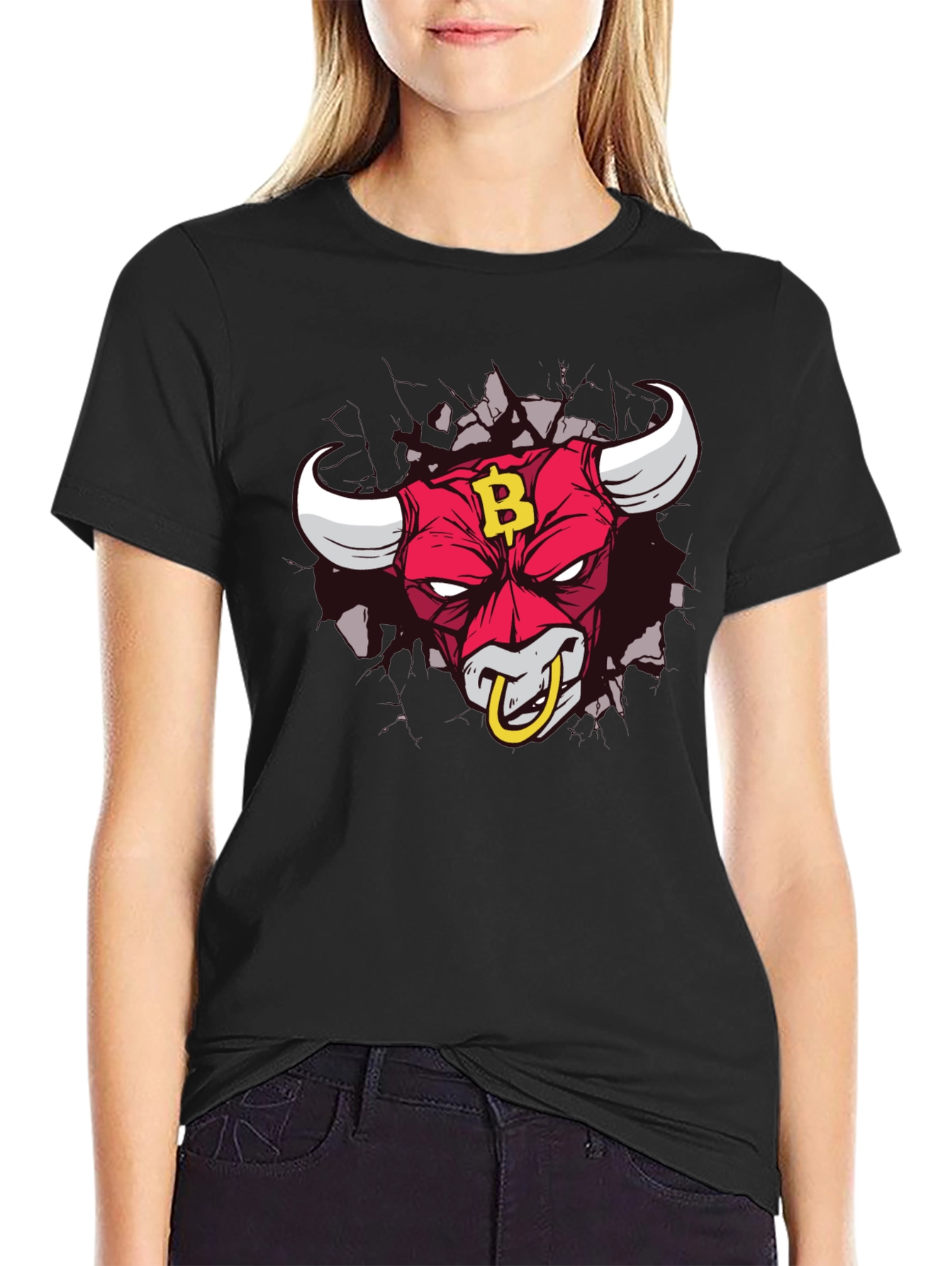 Bitcoin Bull T-Shirt - Crypto HODL Apparel