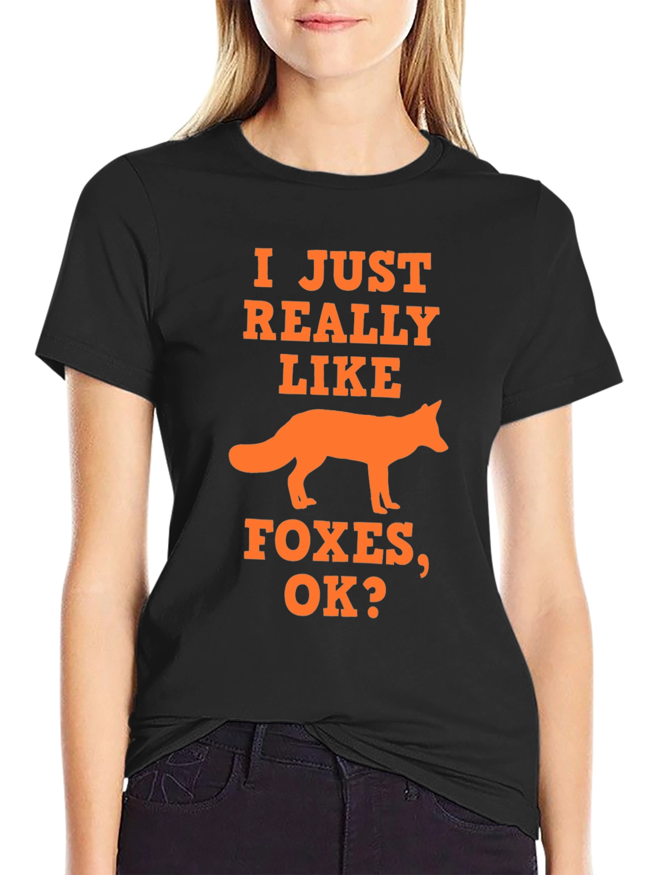 I Just Really Like Foxes T-Shirt - Novelty Graphic Tee