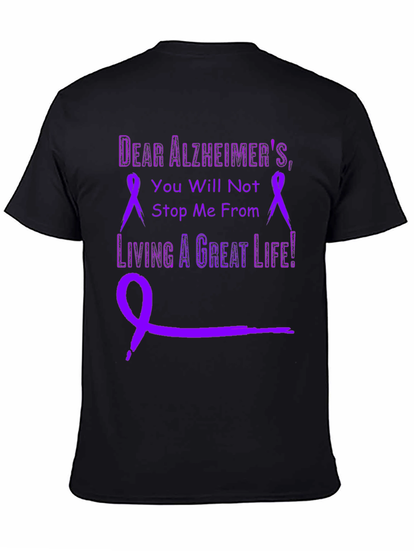 Alzheimers Awareness Graphic T-Shirt