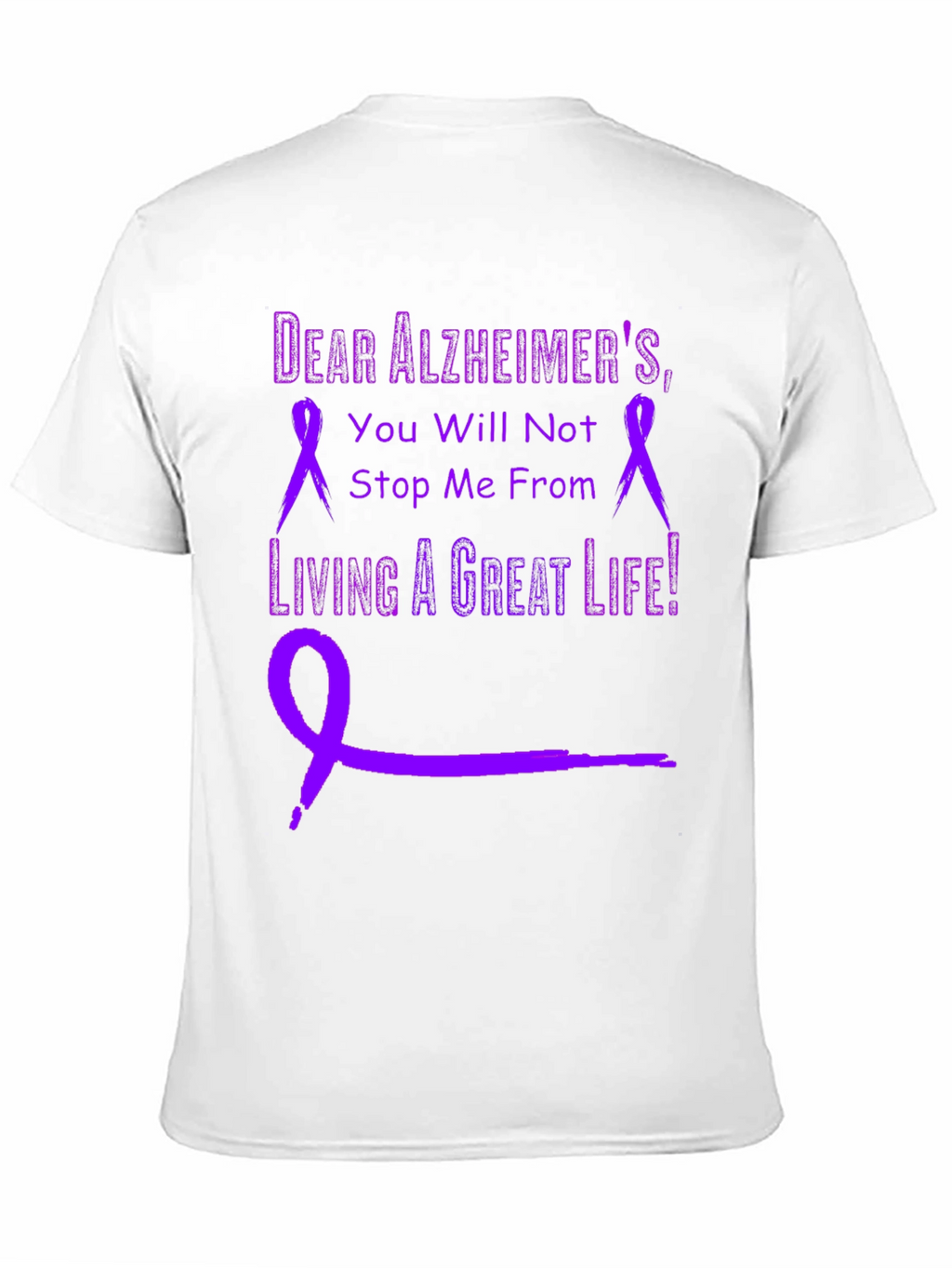 Alzheimers Awareness Graphic T-Shirt