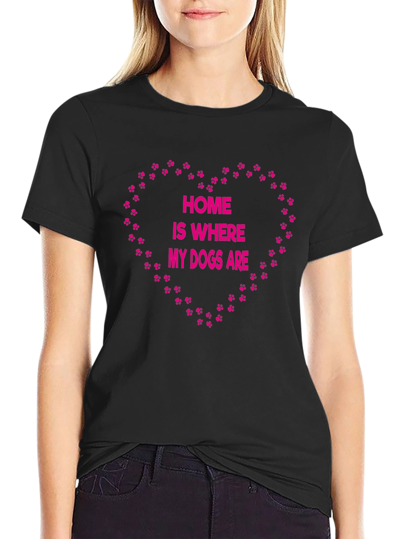 Home is Where My Dogs Are T-Shirt