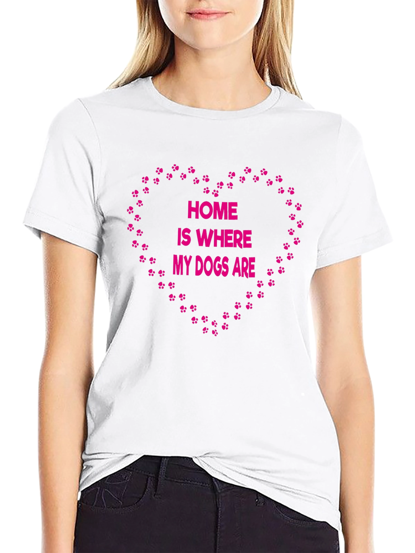 Home is Where My Dogs Are T-Shirt