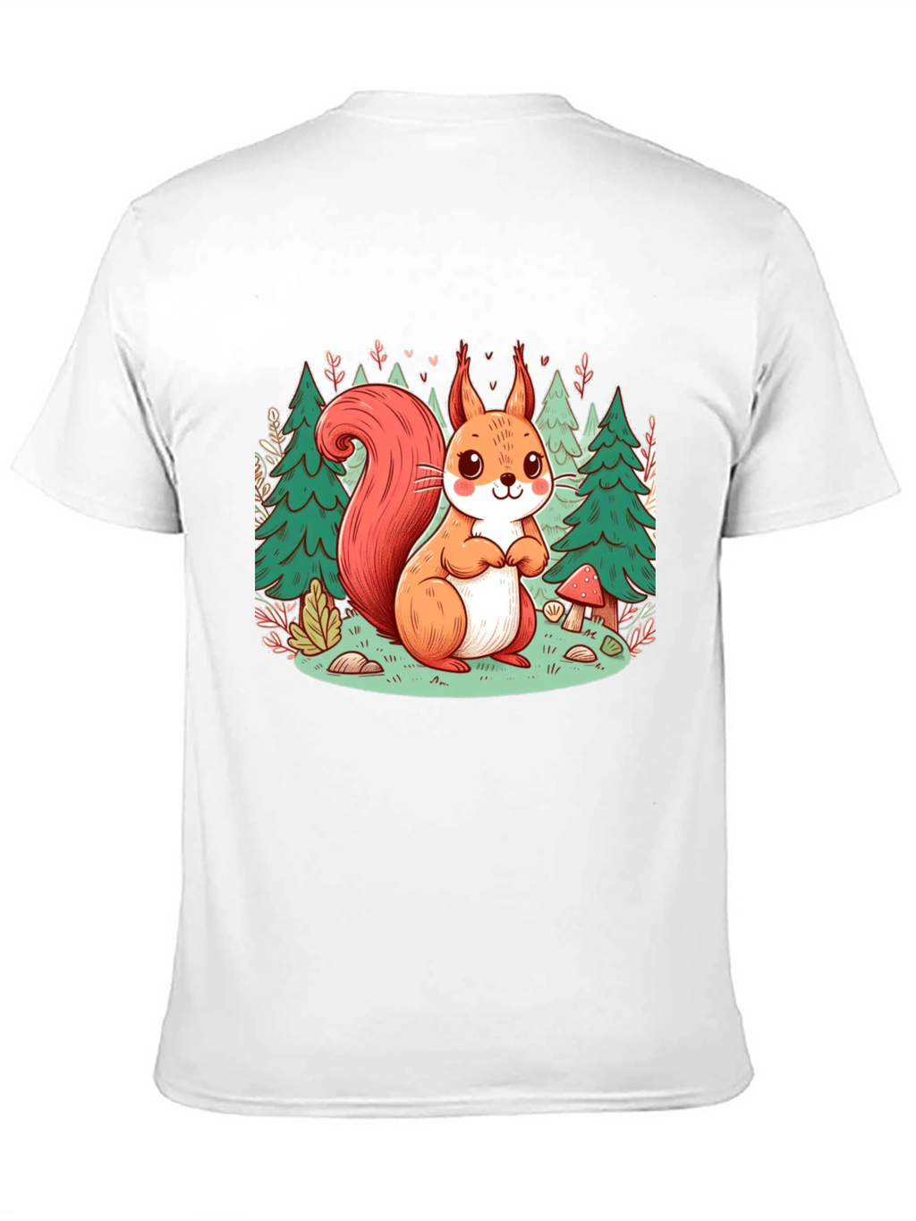 Cute Squirrel Forest T-Shirt