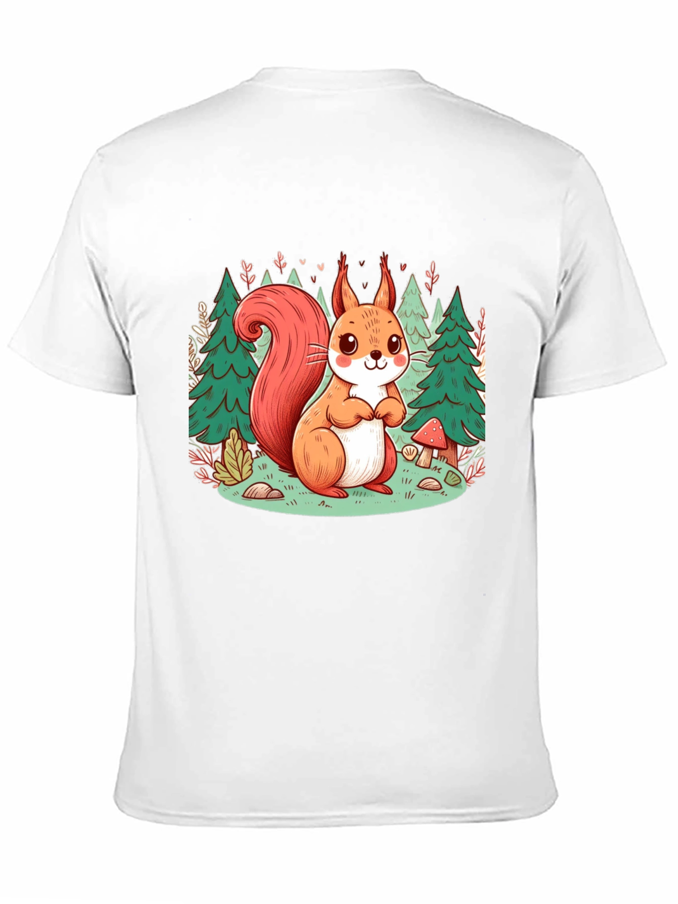 Cute Squirrel Forest T-Shirt