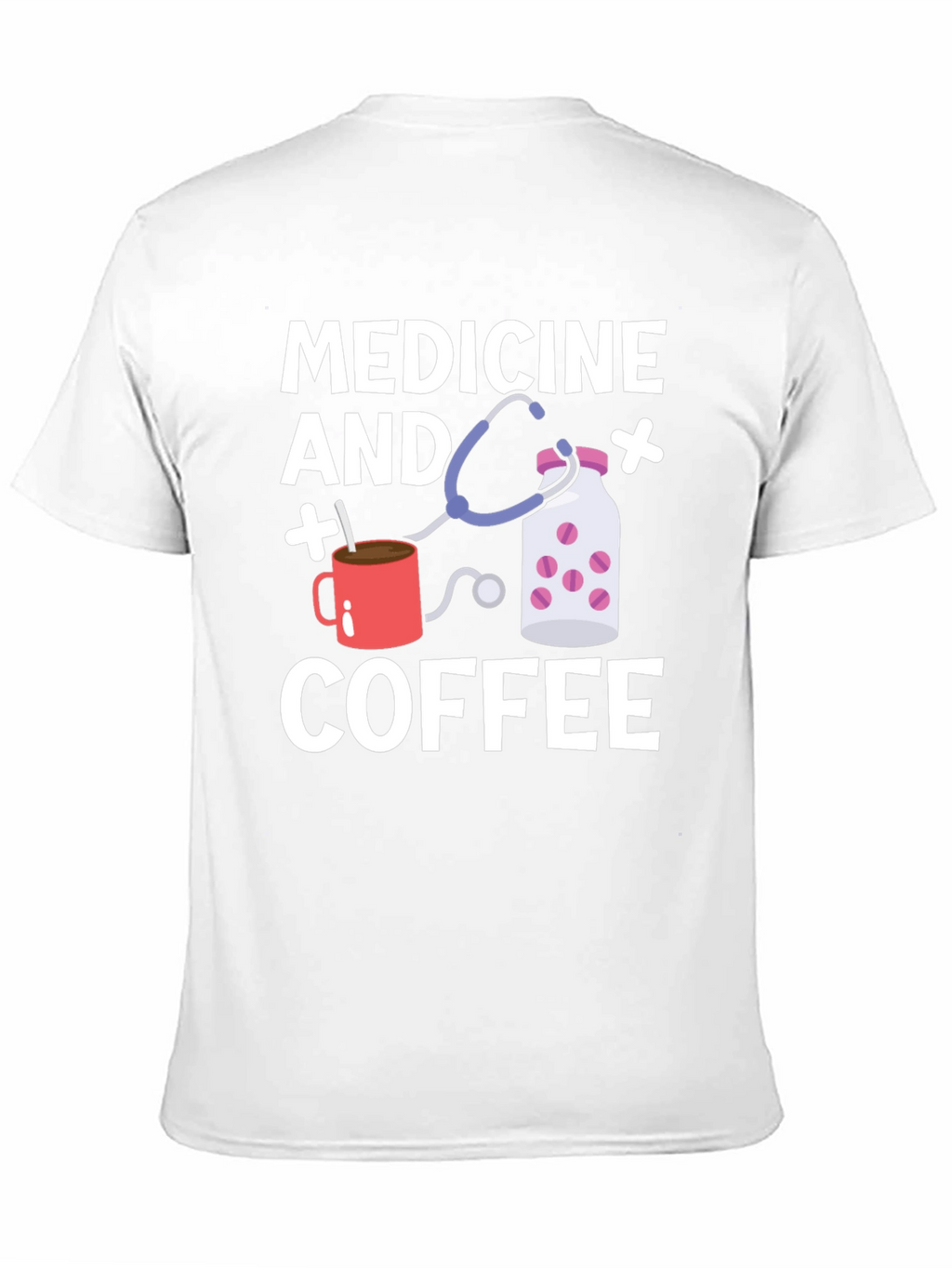 Medicine and Coffee Graphic Tee