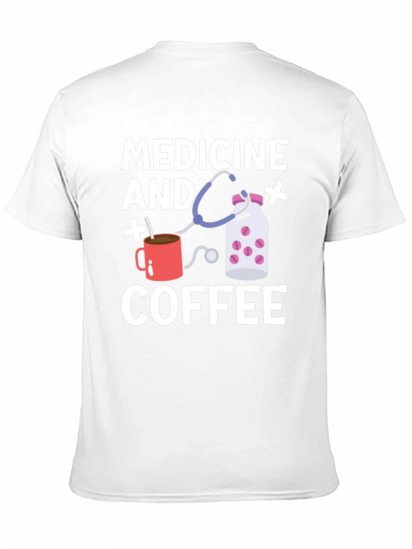 Medicine and Coffee Graphic Tee