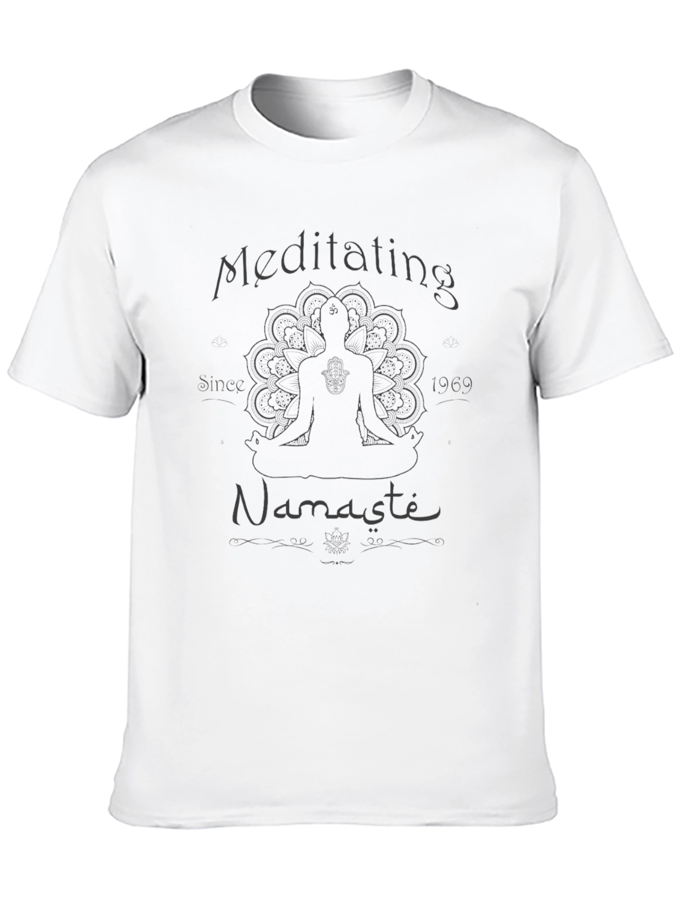 Meditating Since 1969 Namaste T-Shirt