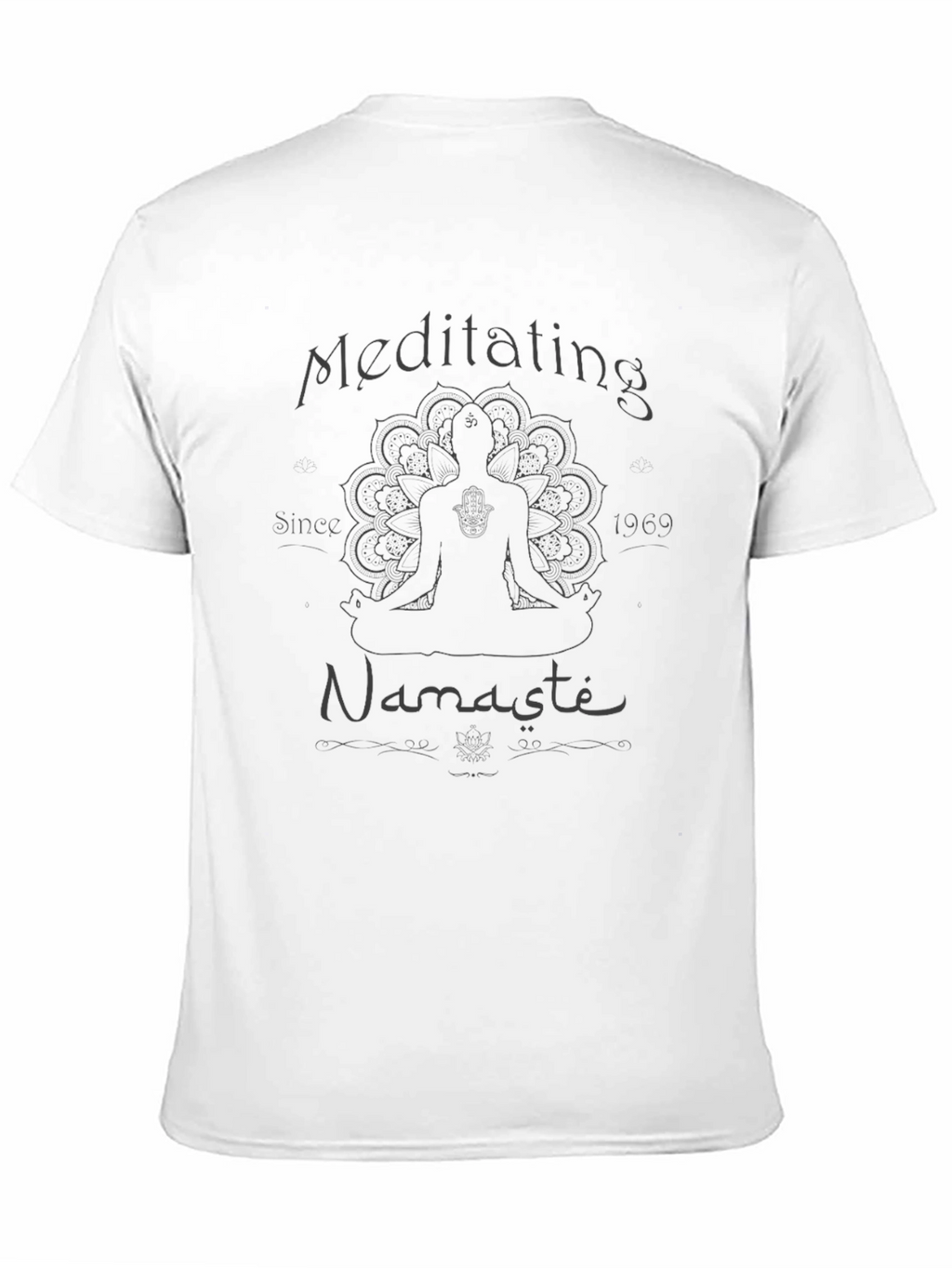 Meditating Since 1969 Namaste T-Shirt