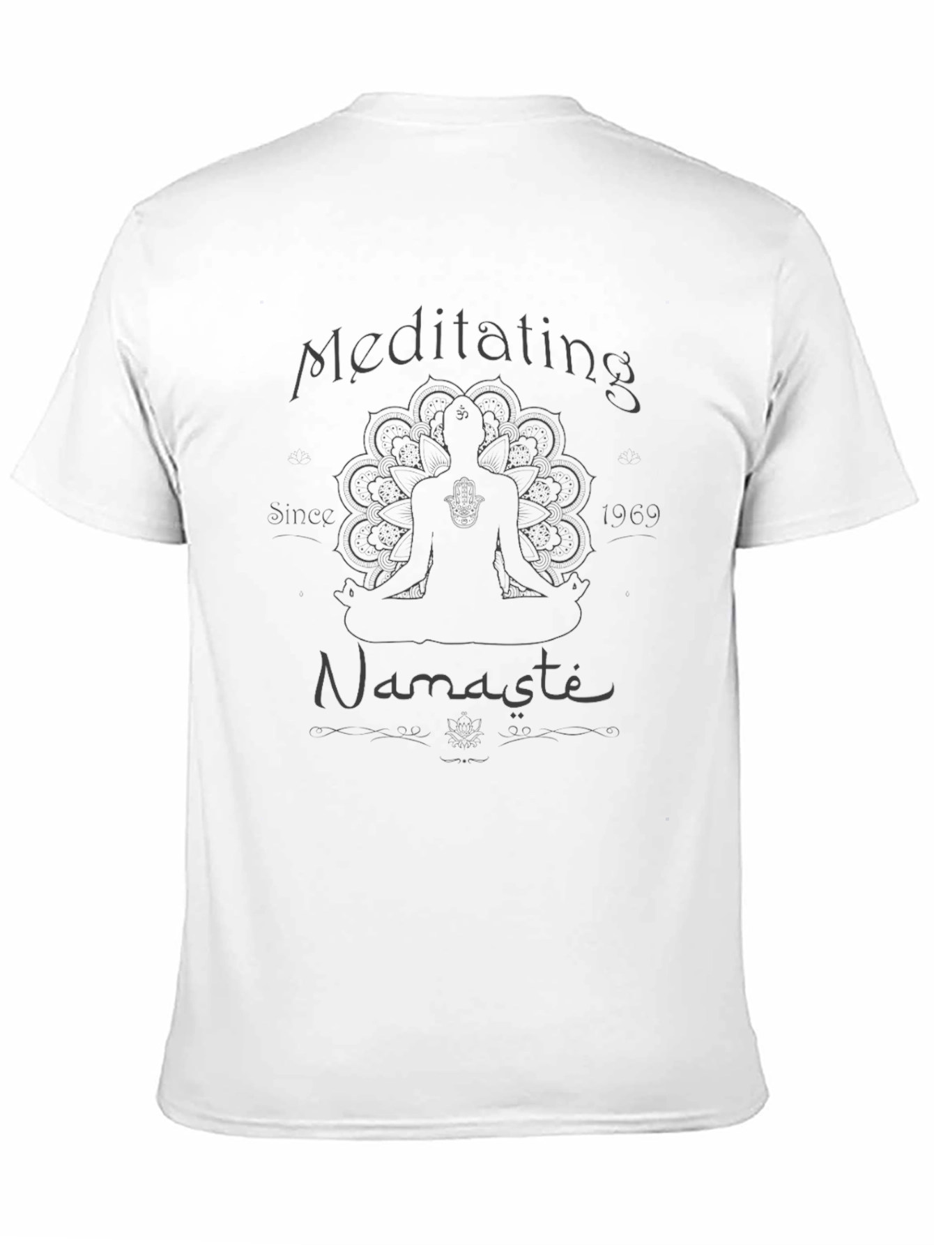 Meditating Since 1969 Namaste T-Shirt