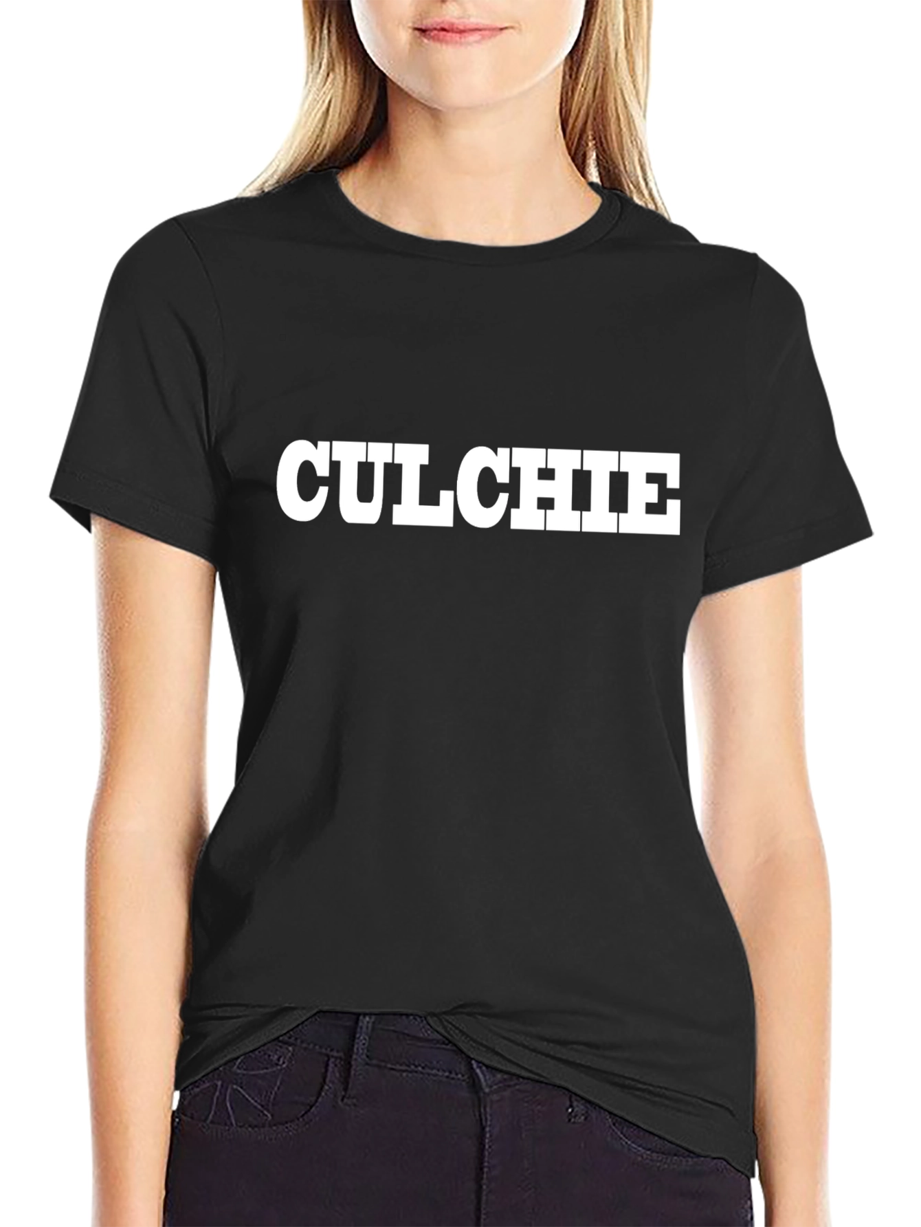 Culchie T-Shirt - Classic Black Tee for Casual Wear
