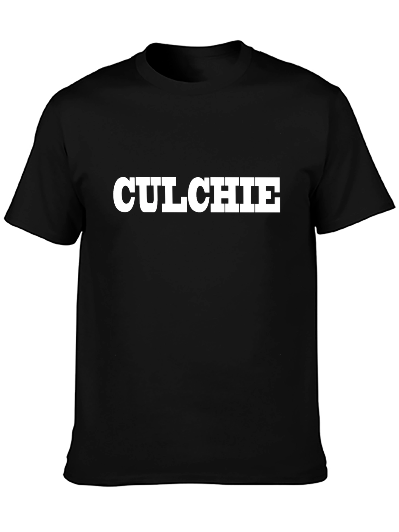 Culchie T-Shirt - Classic Black Tee for Casual Wear