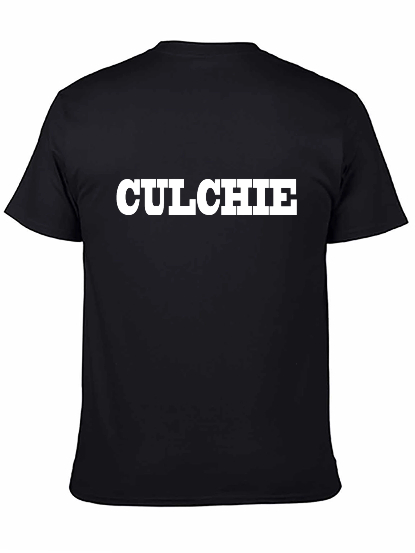Culchie T-Shirt - Classic Black Tee for Casual Wear
