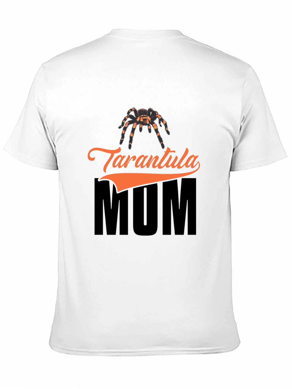 Tarantula Mum Graphic T-Shirt - Black Cotton Tee