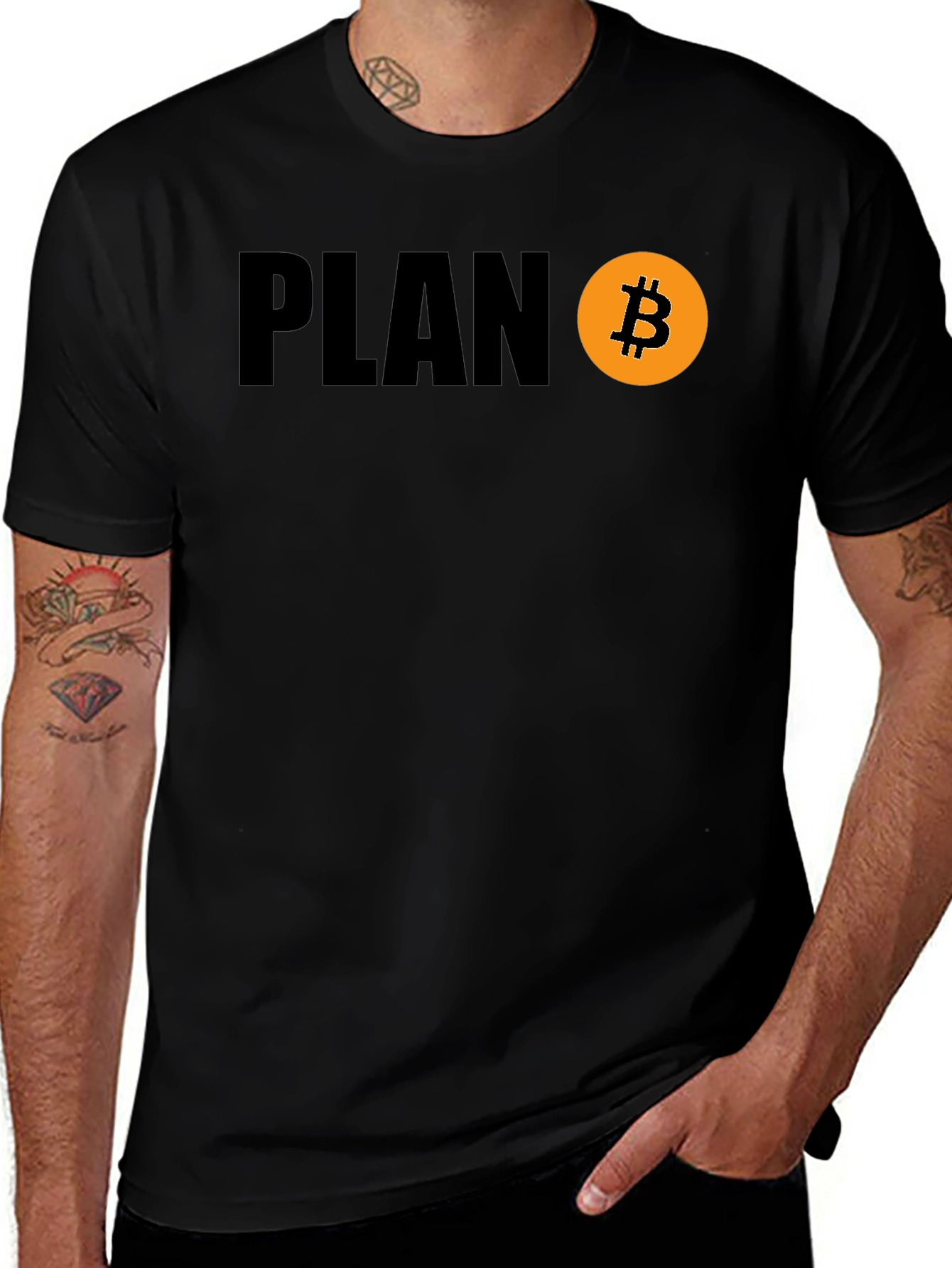 Plan B Bitcoin T-Shirt - Crypto Investor Tee