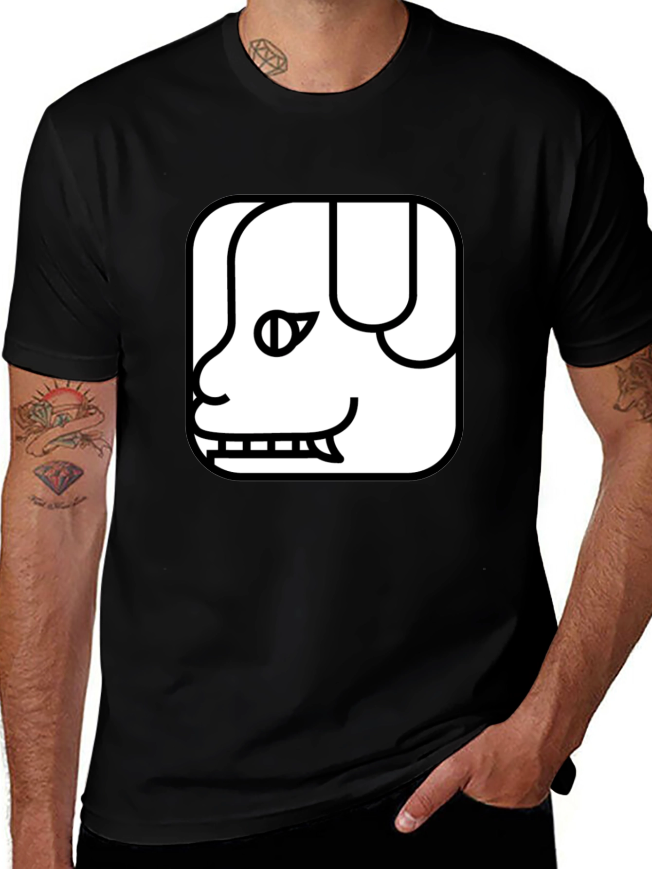 Dog Graphic Tee - Cool Canine Style