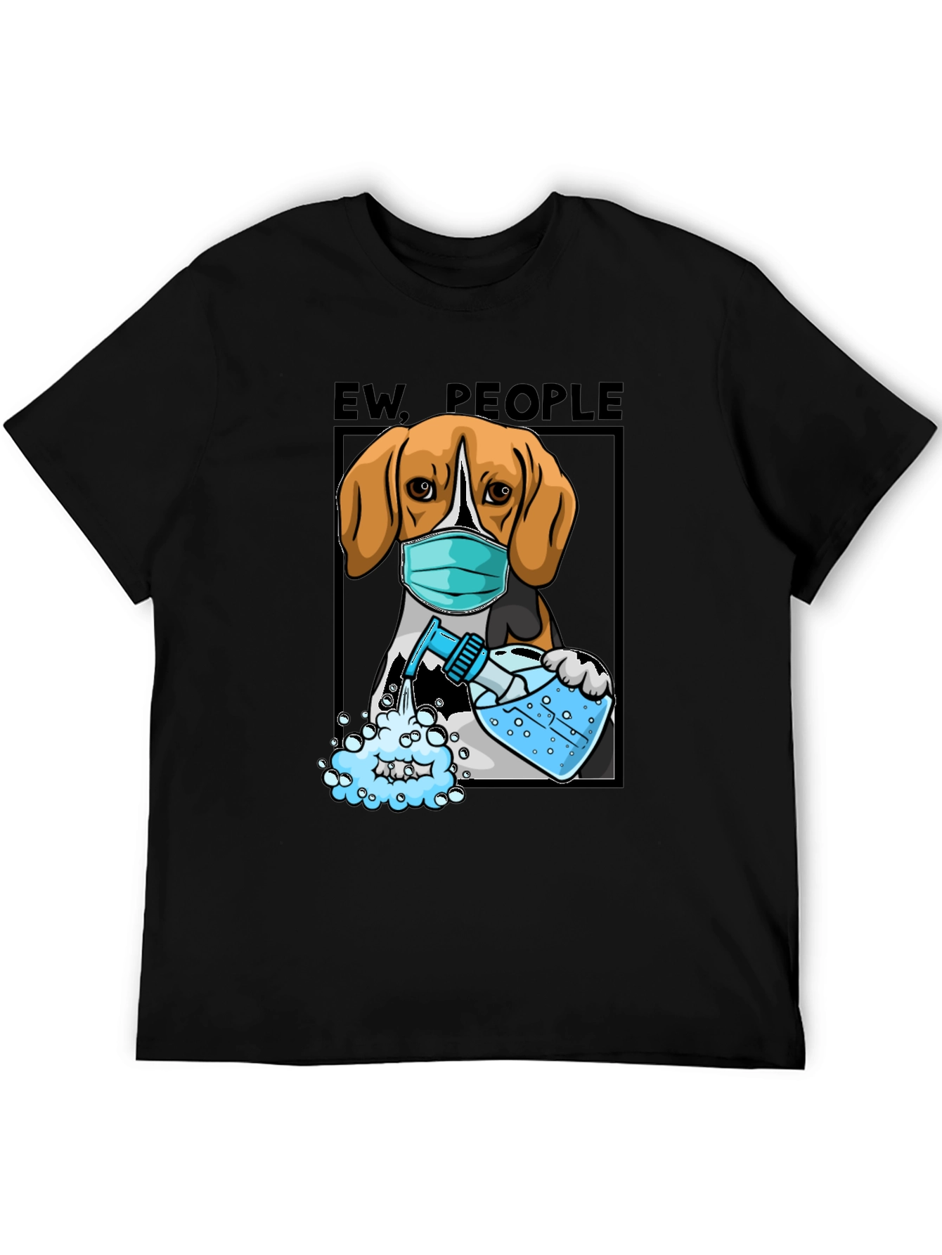 “Ew, People” Beagle T-Shirt – Funny Dog Lover Graphic Tee