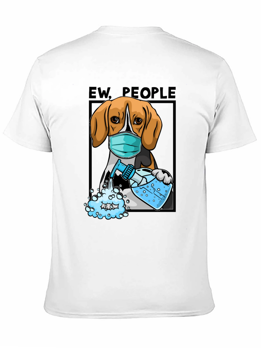 “Ew, People” Beagle T-Shirt – Funny Dog Lover Graphic Tee