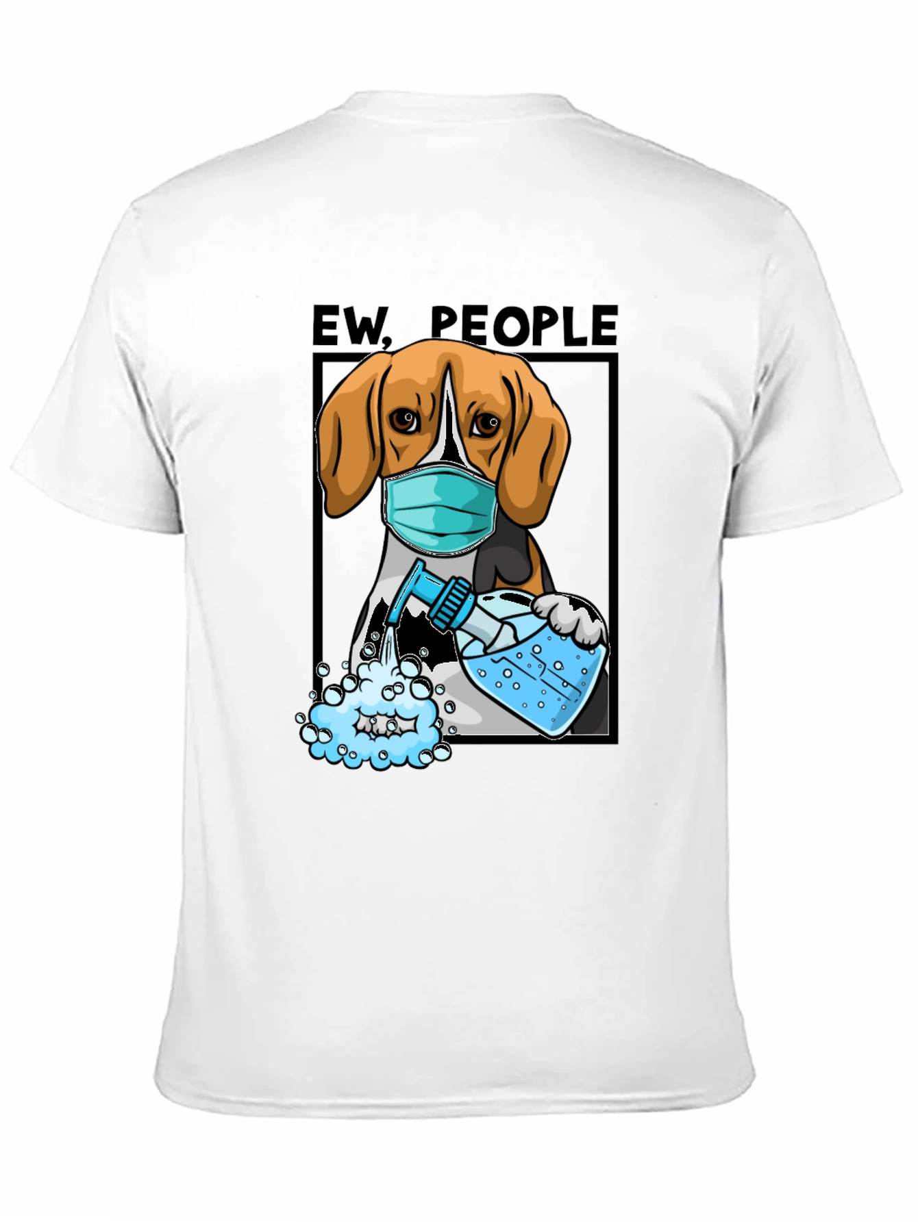 “Ew, People” Beagle T-Shirt – Funny Dog Lover Graphic Tee