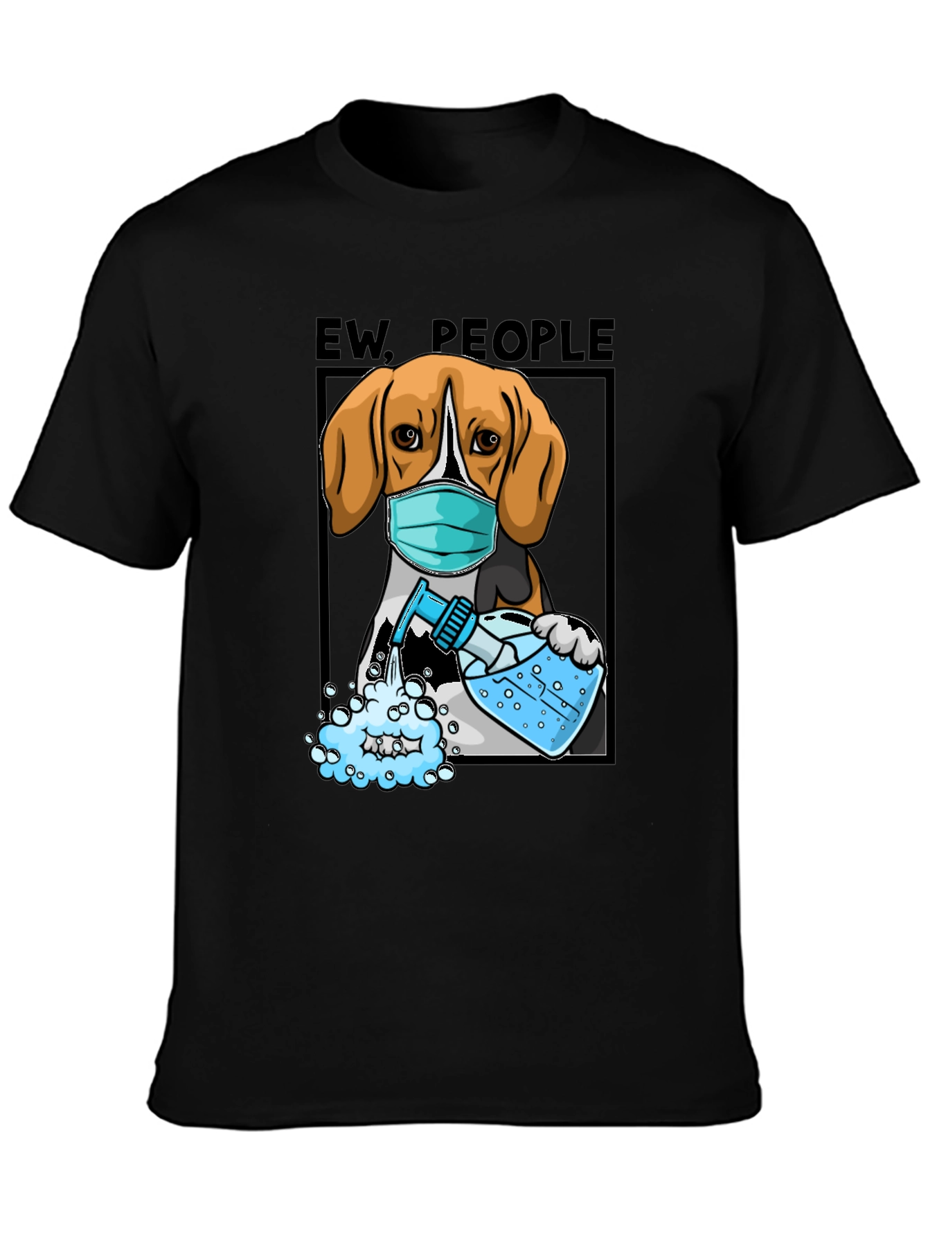 “Ew, People” Beagle T-Shirt – Funny Dog Lover Graphic Tee