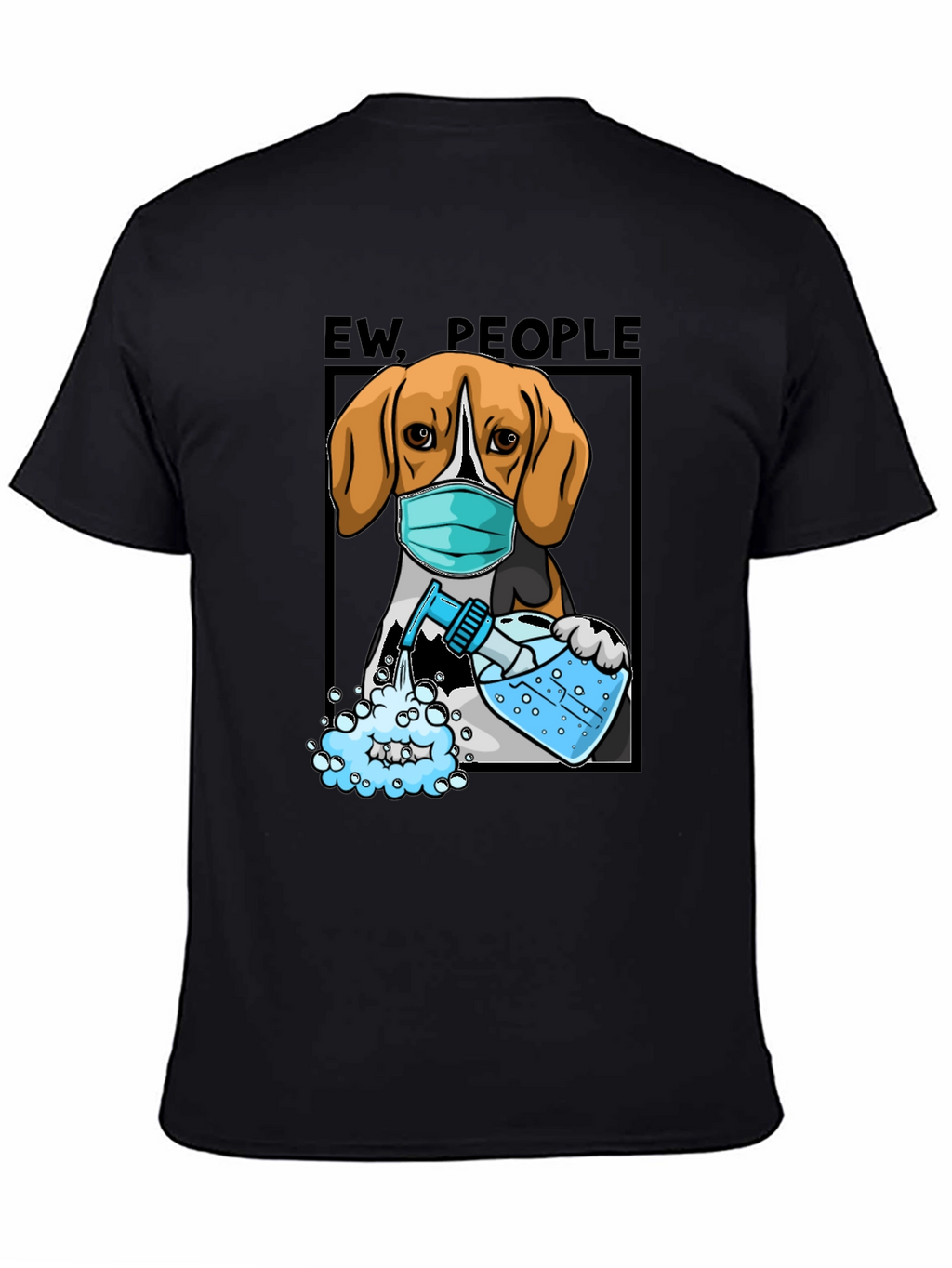 “Ew, People” Beagle T-Shirt – Funny Dog Lover Graphic Tee