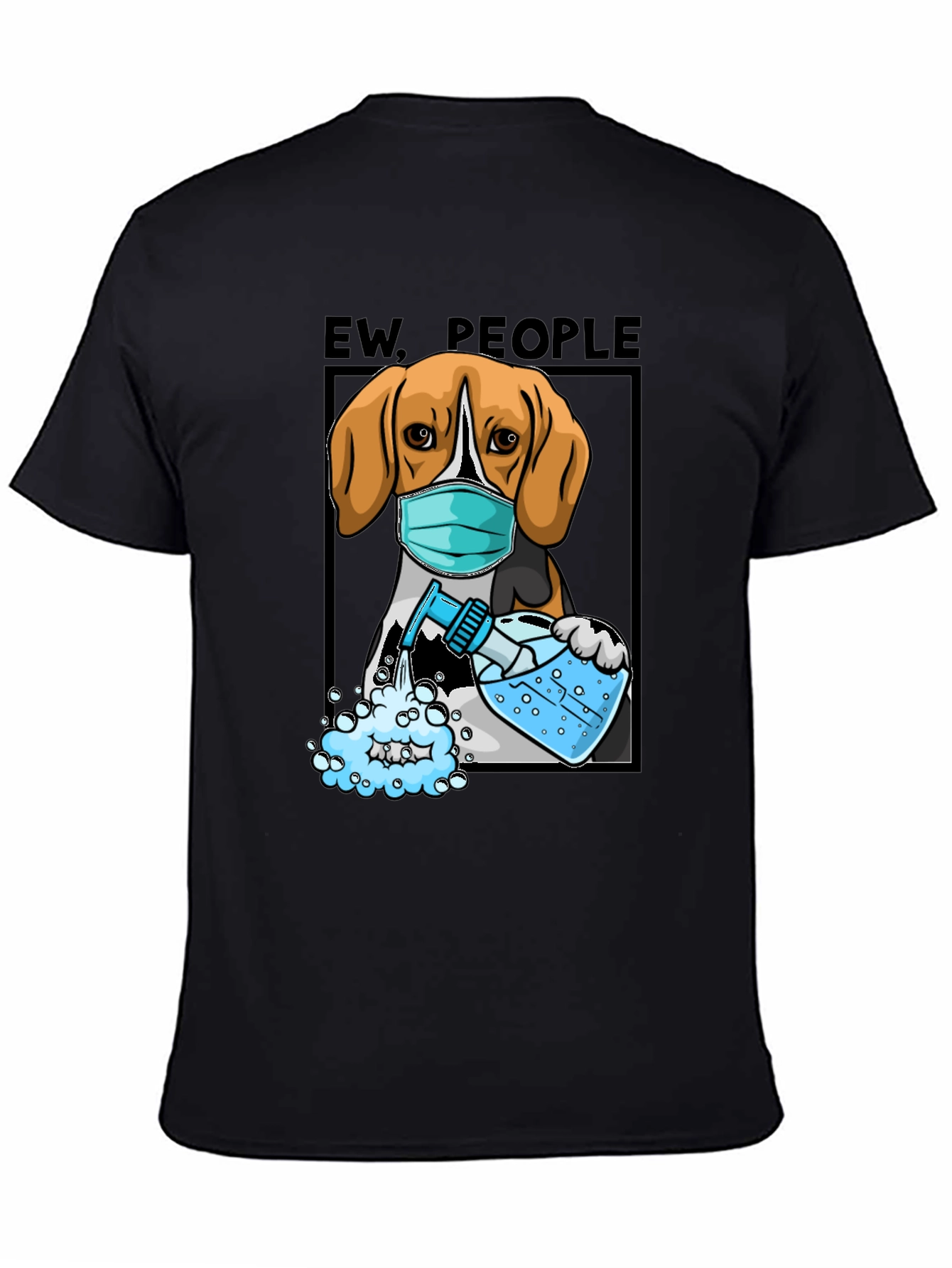 “Ew, People” Beagle T-Shirt – Funny Dog Lover Graphic Tee