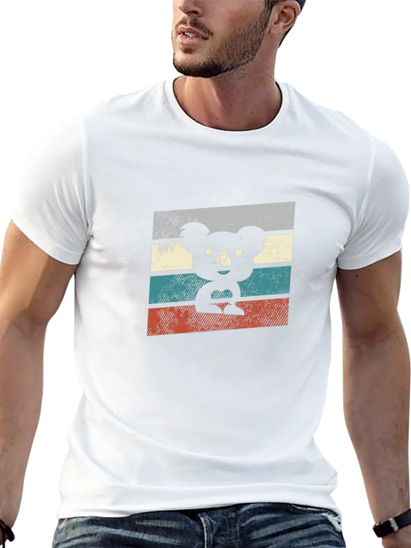 Retro Koala Bear Graphic T-Shirt