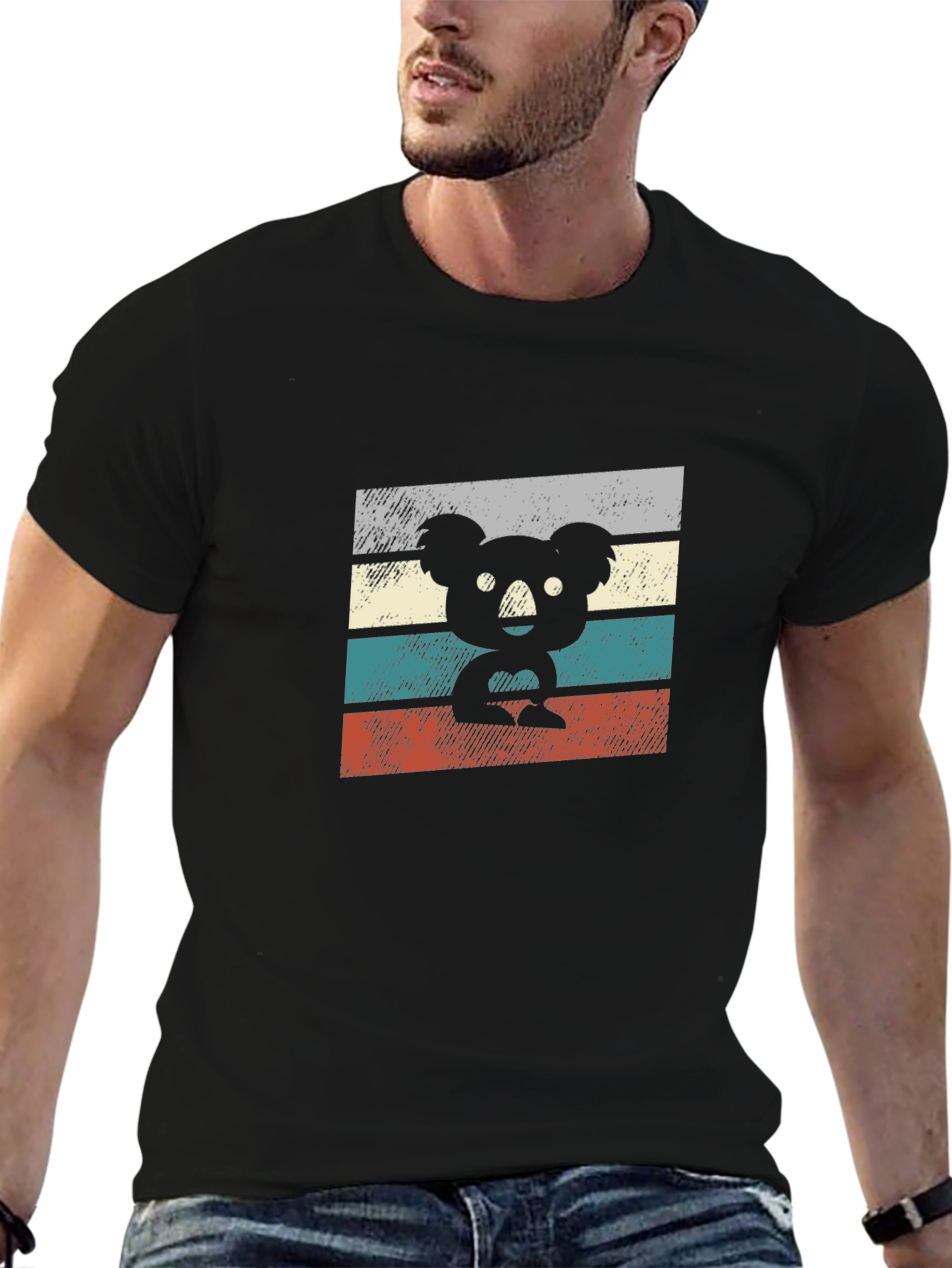 Retro Koala Bear Graphic T-Shirt