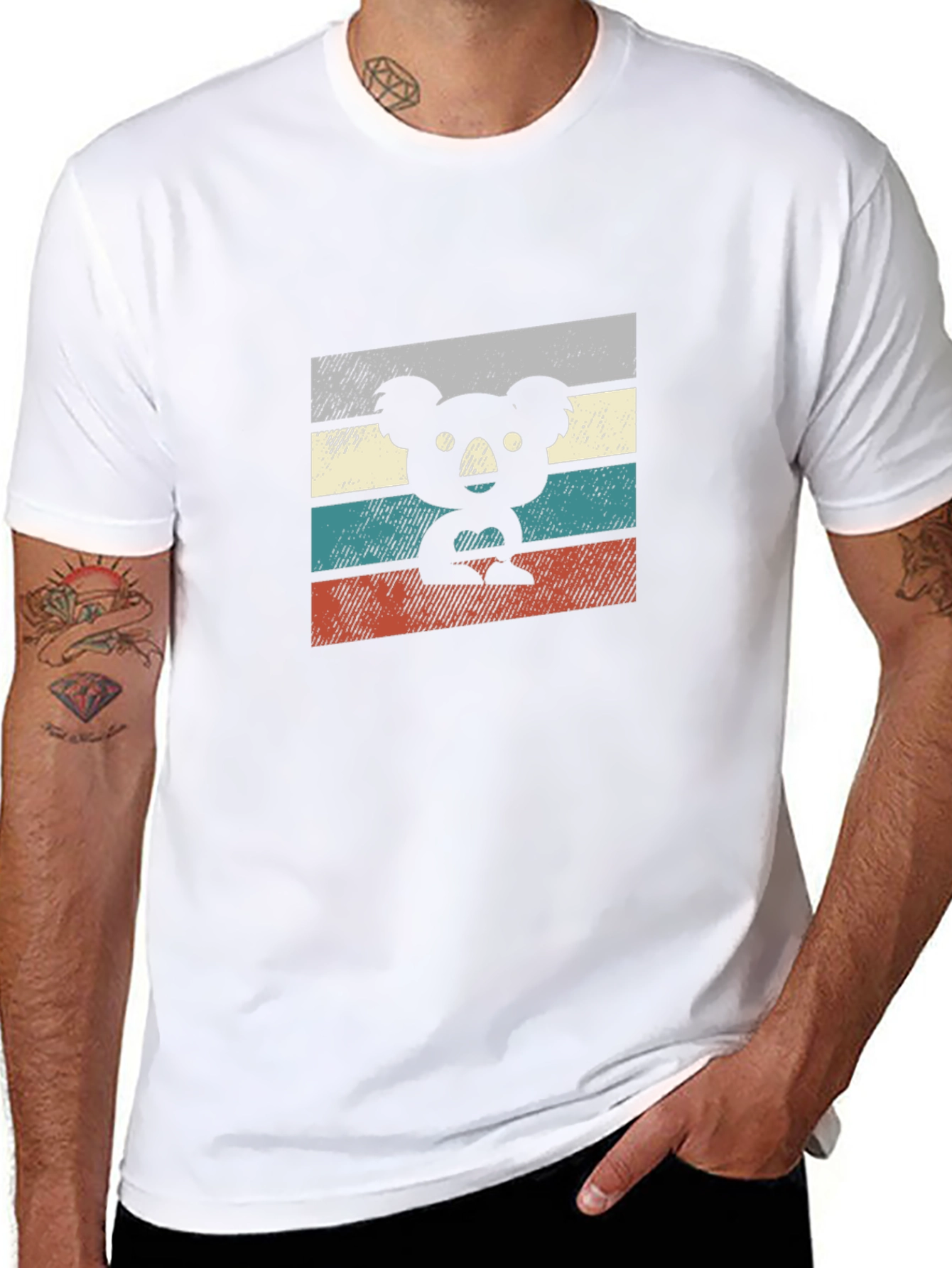 Retro Koala Bear Graphic T-Shirt