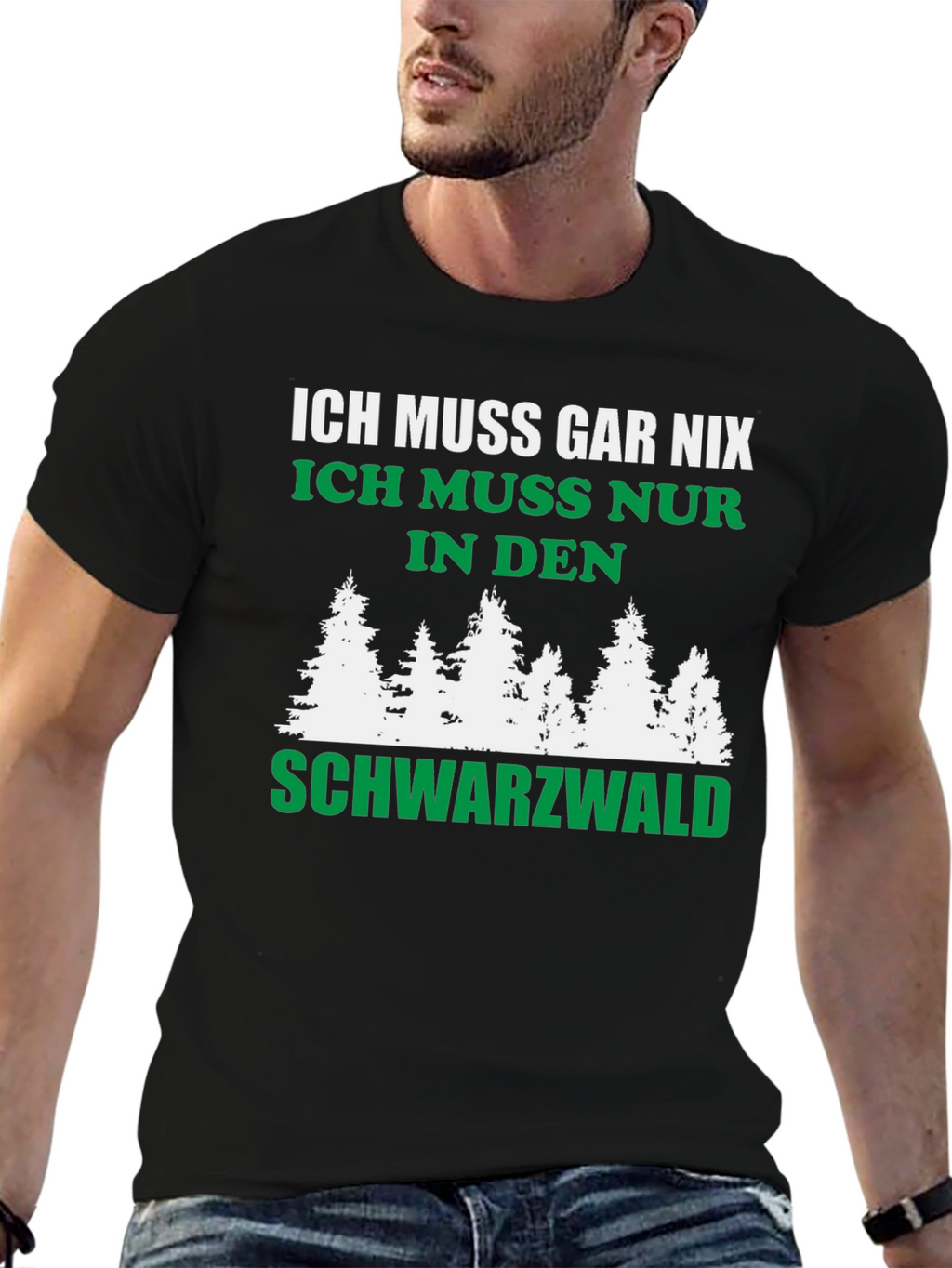 Schwarzwald Black T-Shirt