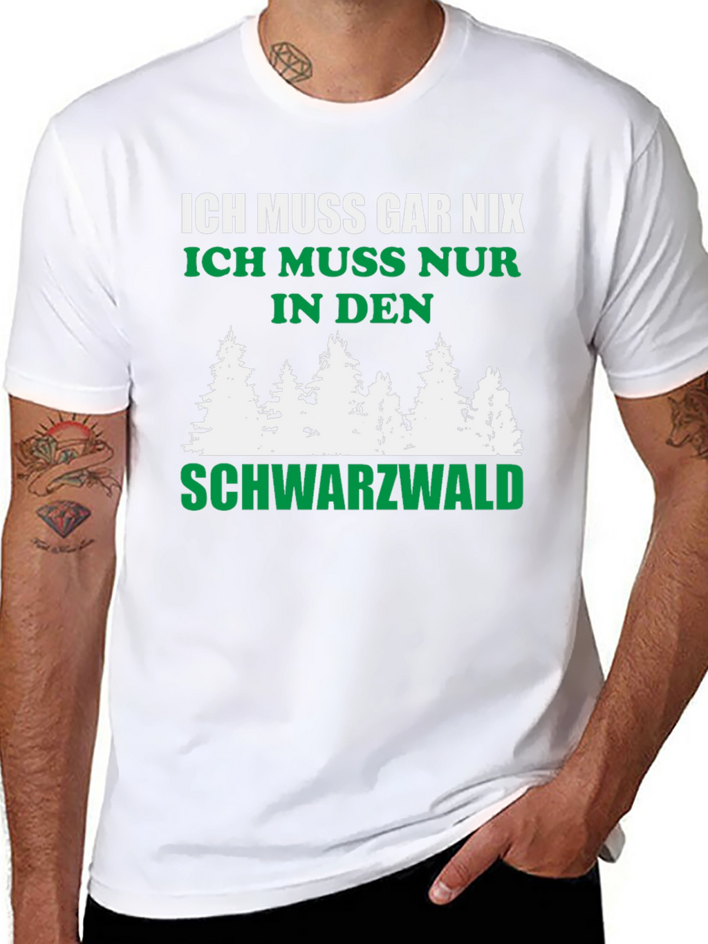 Schwarzwald Black T-Shirt