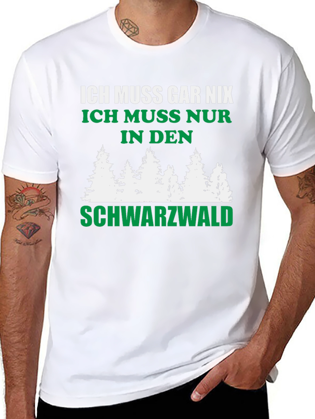 Schwarzwald Black T-Shirt