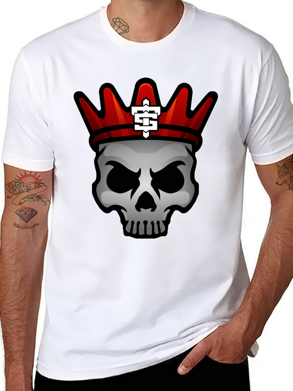 Skull King Graphic T-Shirt - Bold Streetwear