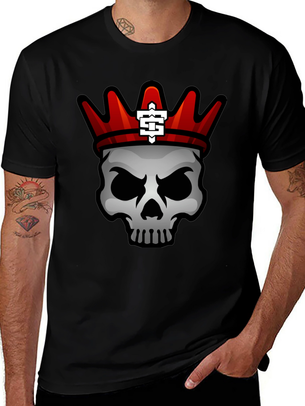 Skull King Graphic T-Shirt - Bold Streetwear